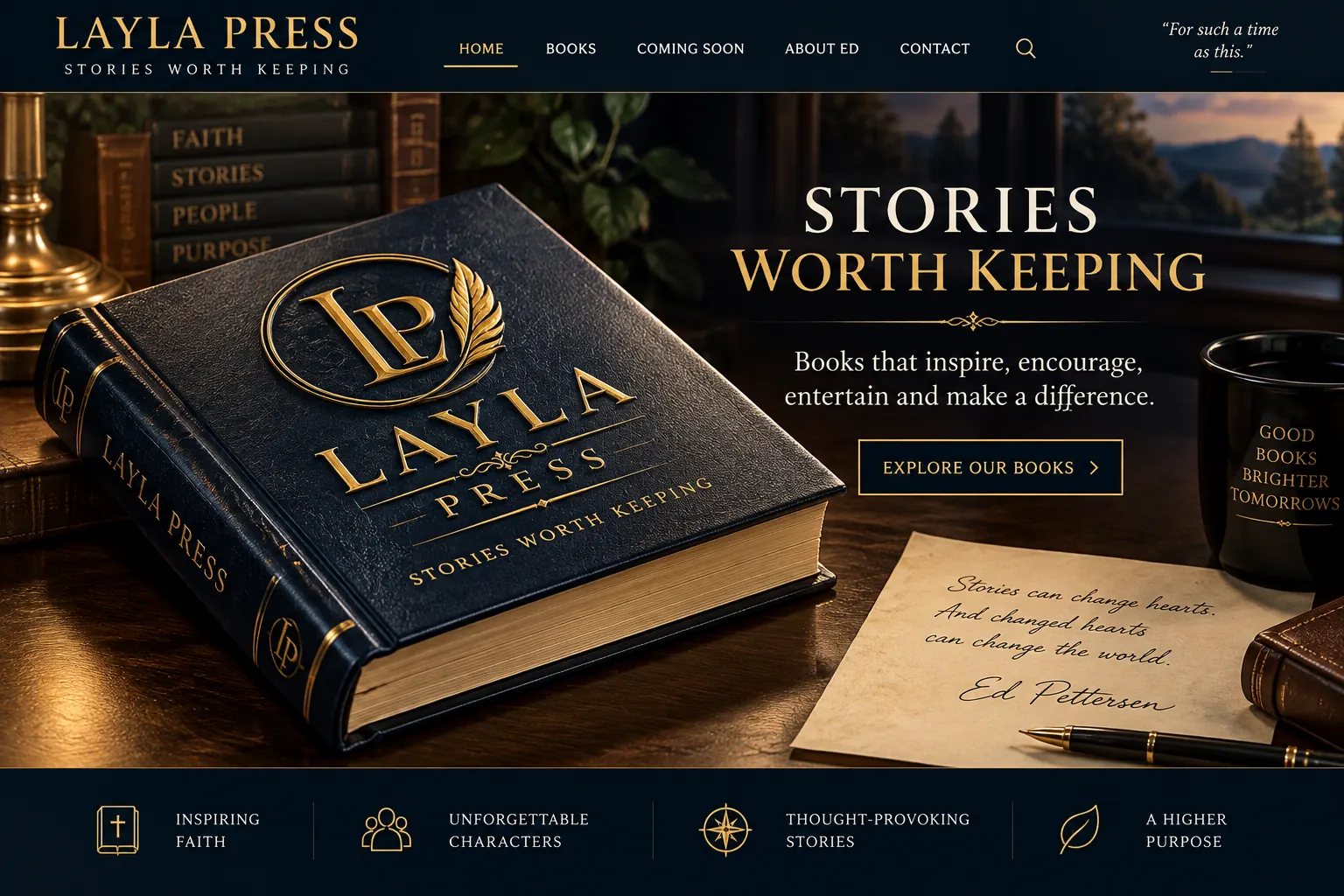 Layla Press Home page
